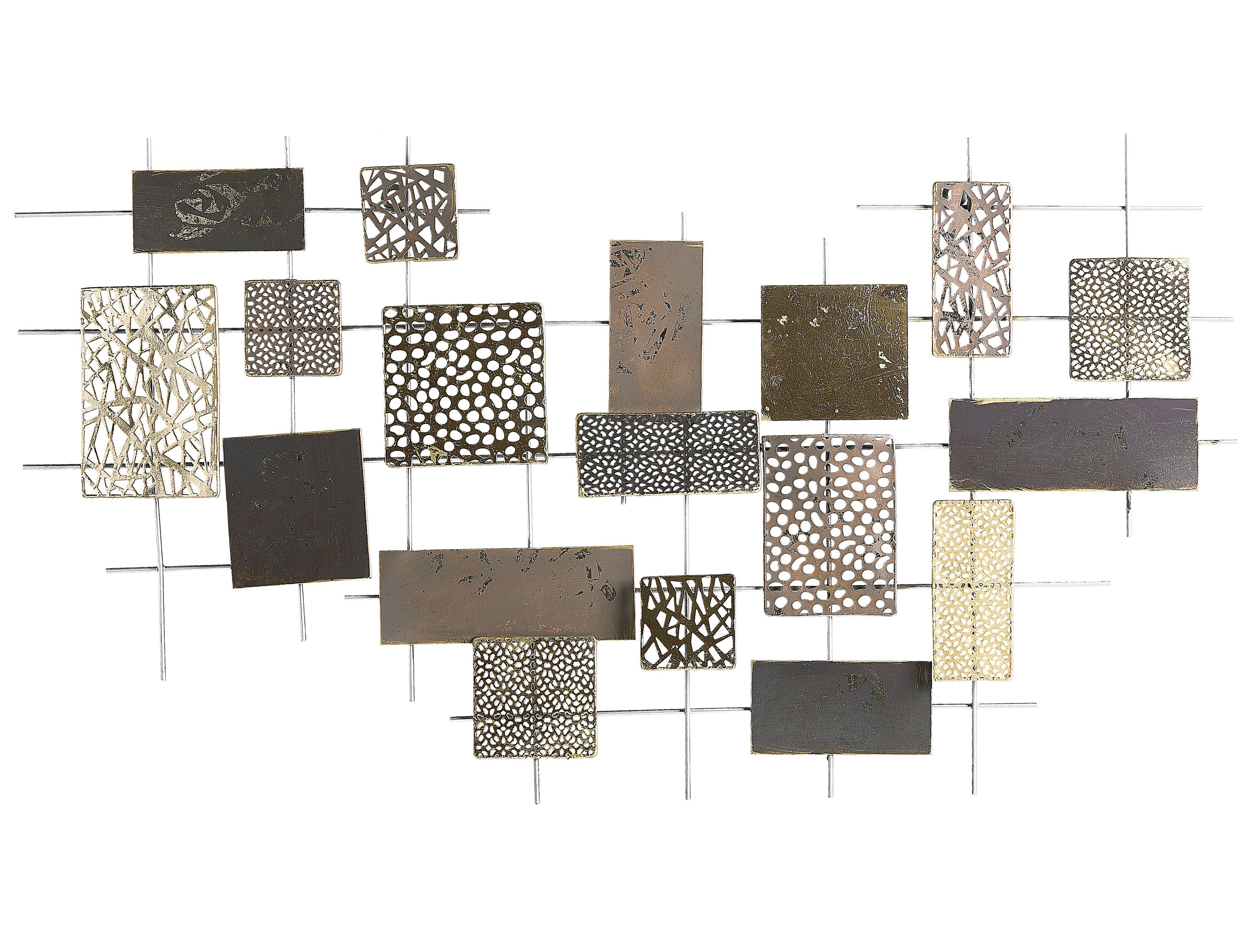 Wanddecoratie ASTATINE Metaal 50 cm Goud