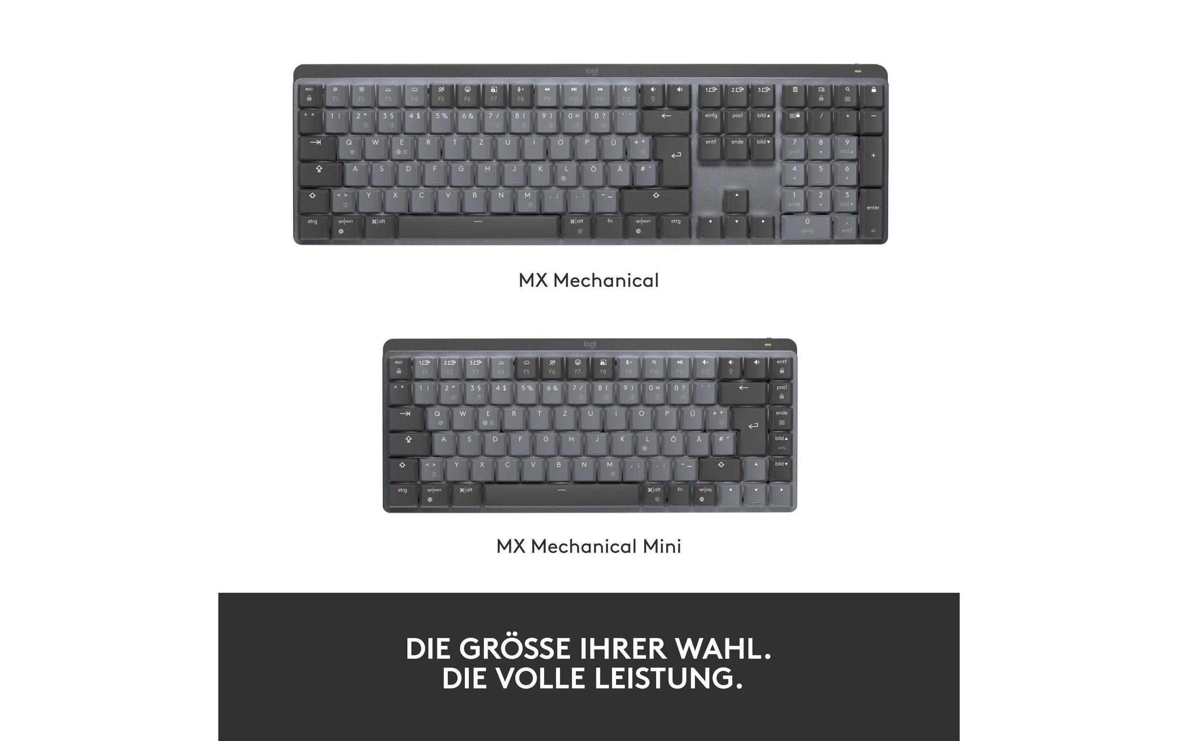 Logitech Wireless-Tastatur »MX Mechanical Mini« ()