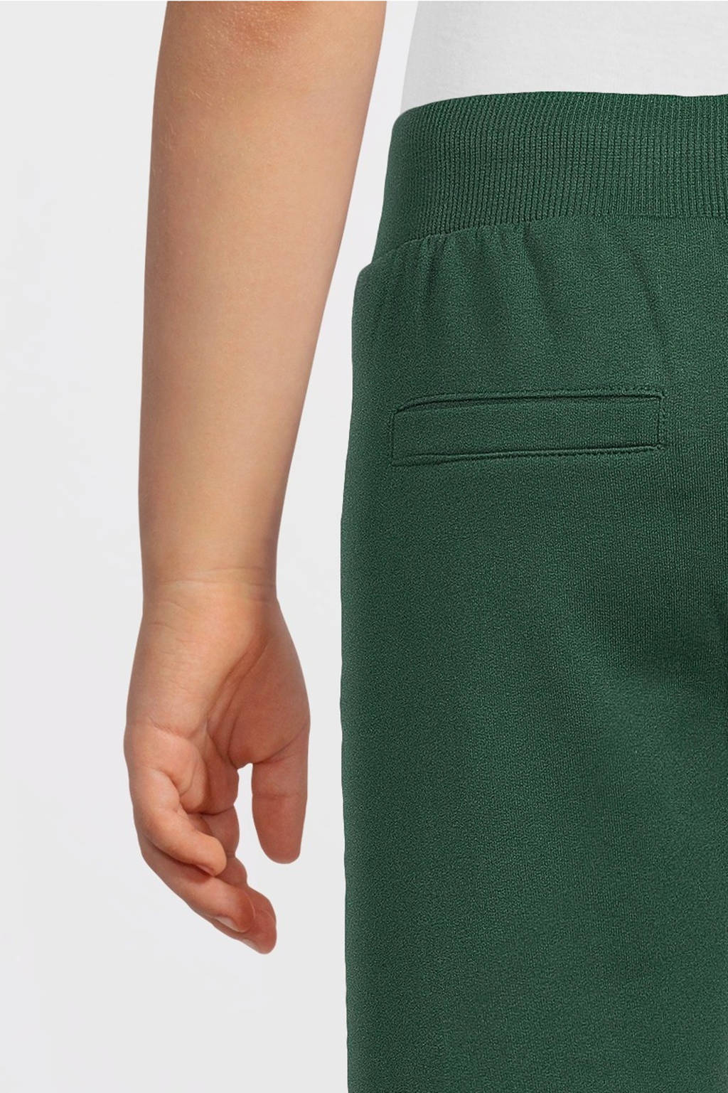 Quapi regular fit joggingbroek DJARNO donkergroen