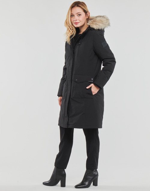 Lauren Ralph Lauren - LONG EXPDTN LINED COAT Negro