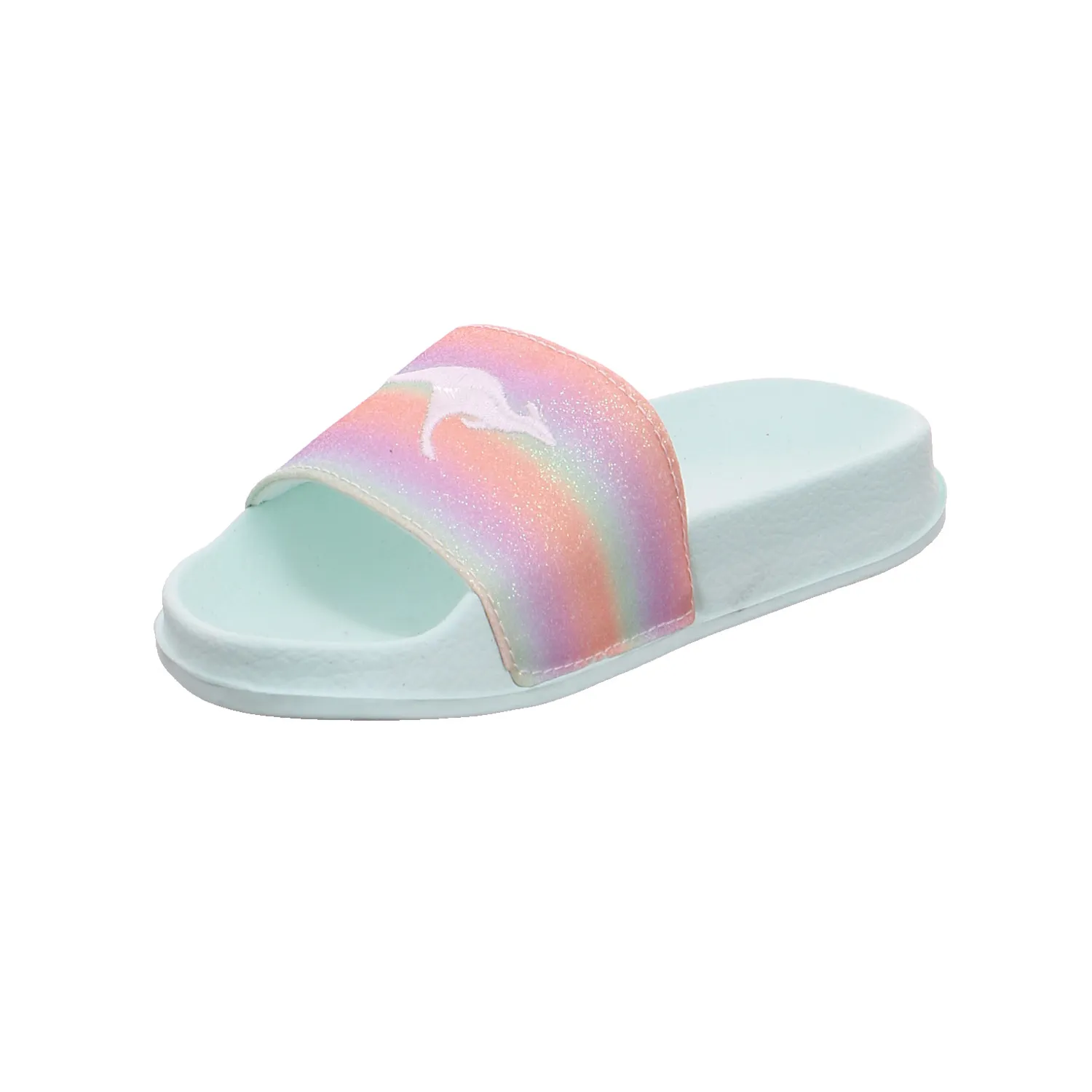 KANGAROOS Kinder Sportschuh Pastelgrün Synthetik
