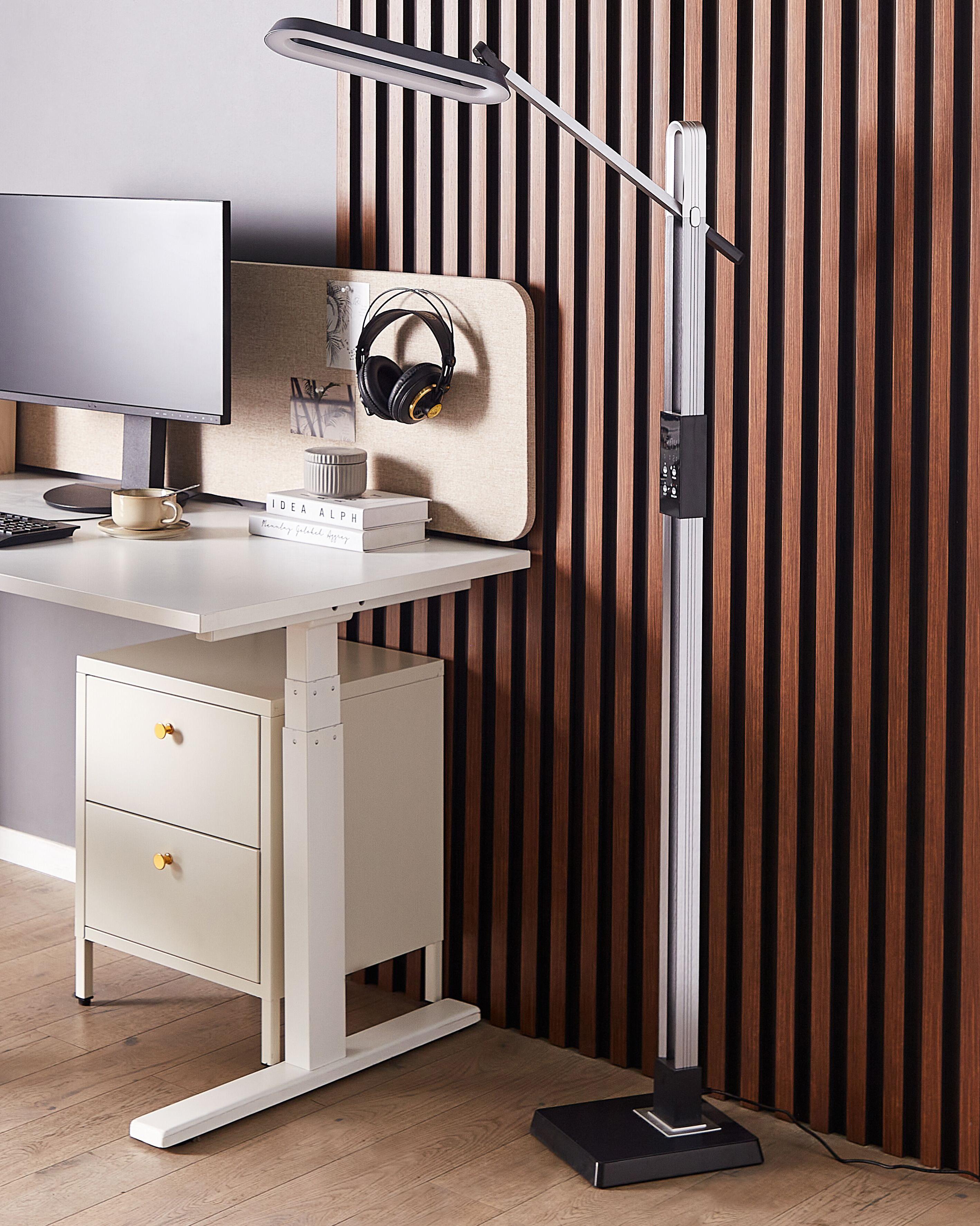 LED staande lamp AQUARIUS met dimmer Metaal Donkergrijs