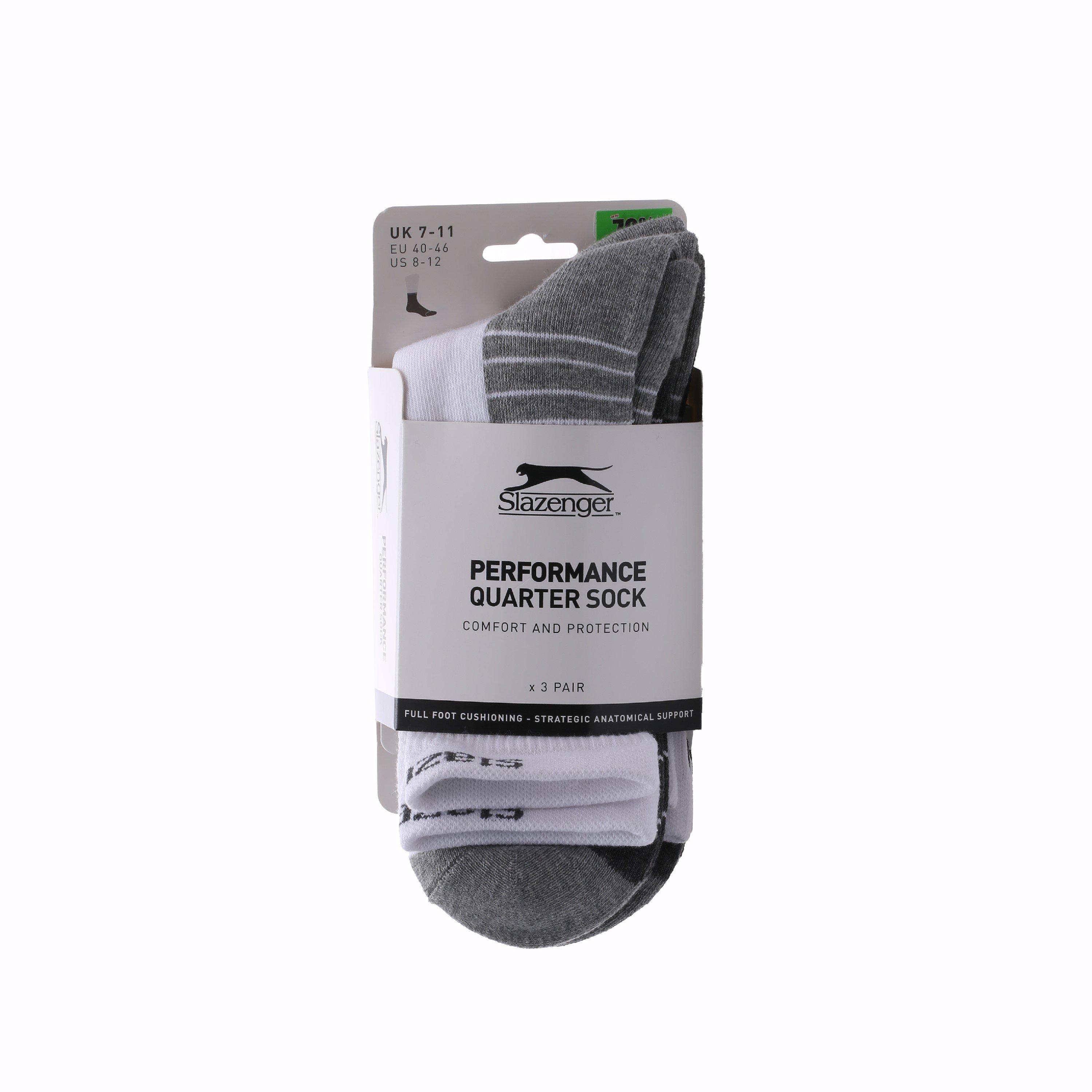 Slazenger Performance Socks 3 Pack