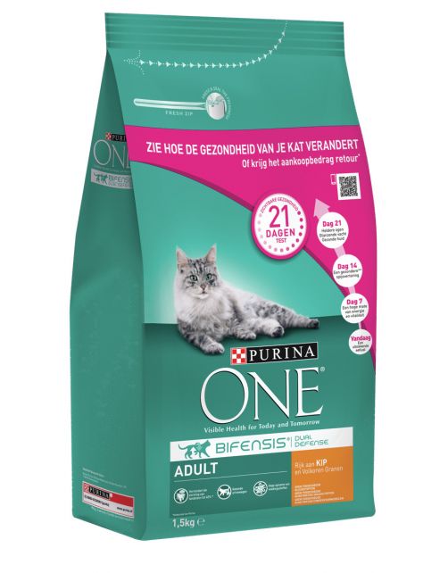Purina One Adult Kip&Granen - Kattenvoer