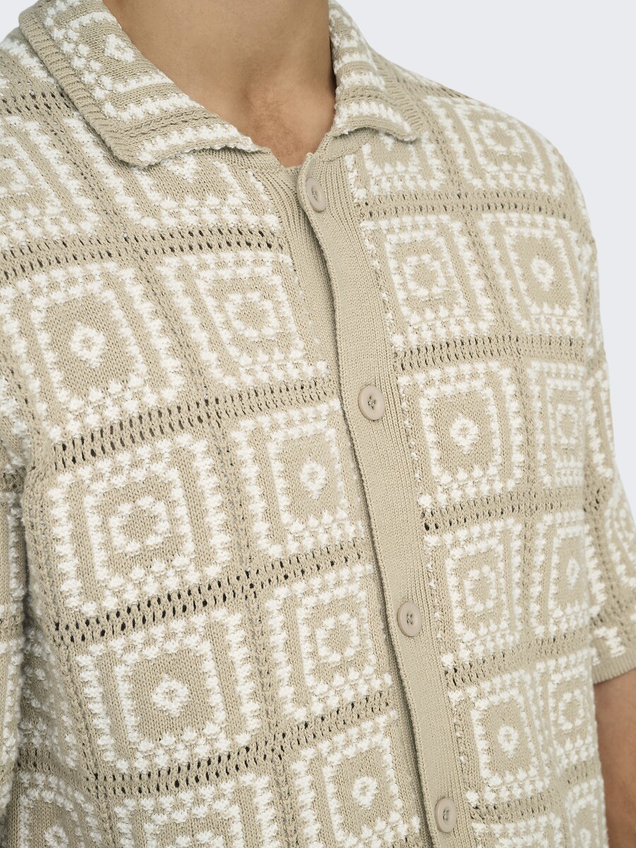 ONLY & SONS<br>Blusa de malha Losvallende com estampa