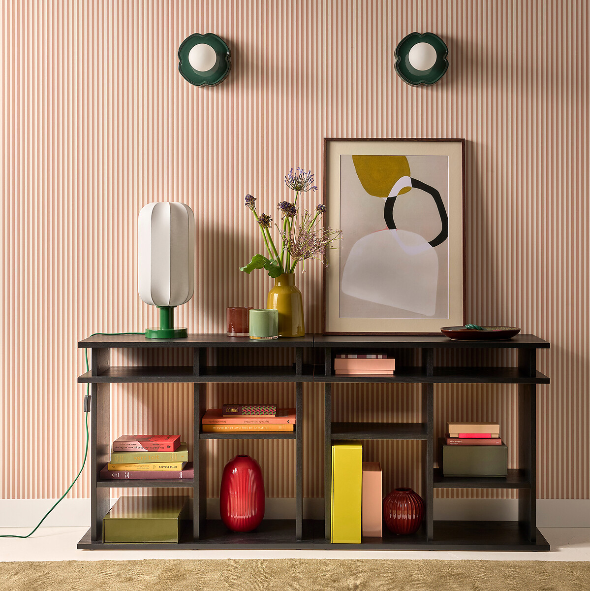 LA REDOUTE INTERIEURS<br>Porta-velas de vitral Iva