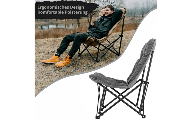 KingCamp Lindon Relax bequemer Lounge Chair