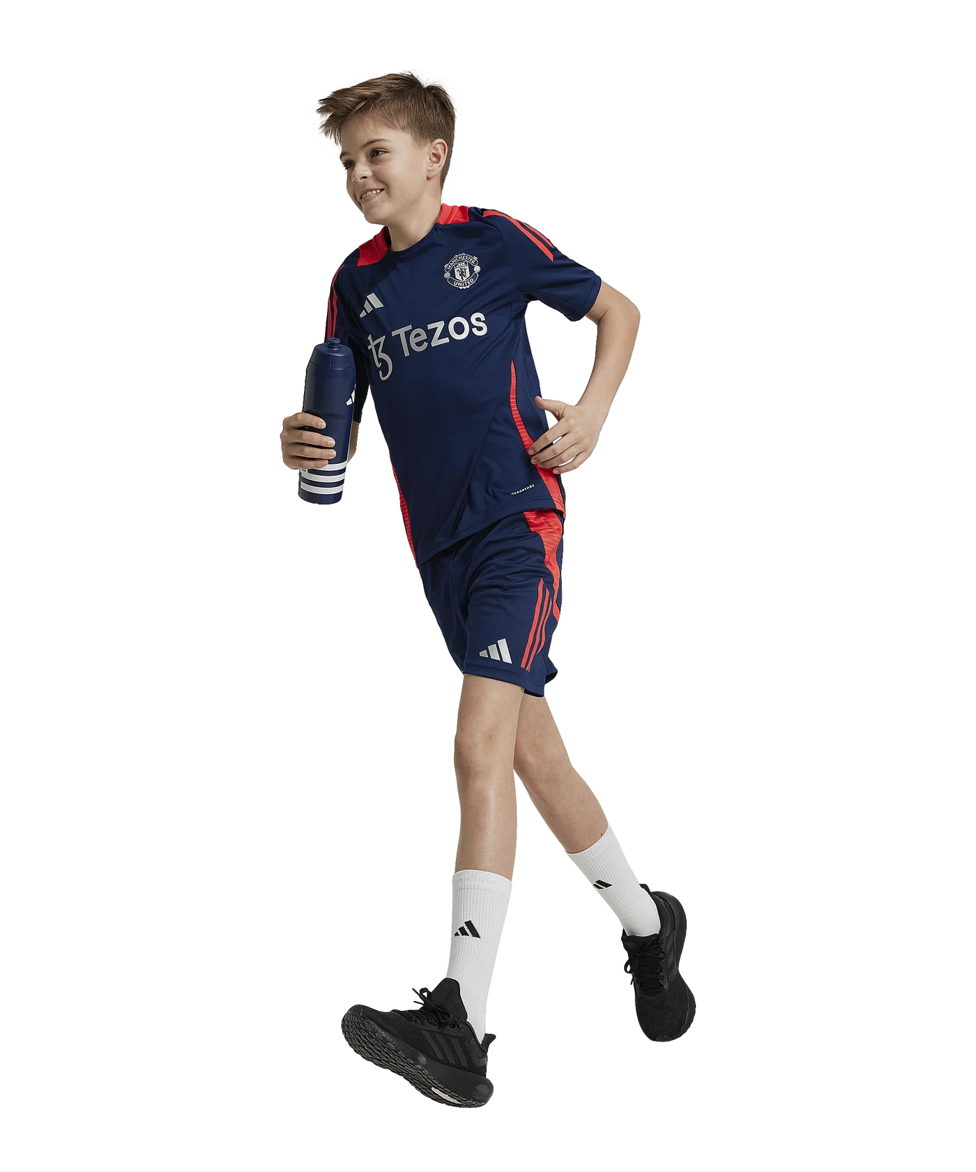 adidas Manchester United Trainingsshirt Kids Blau
