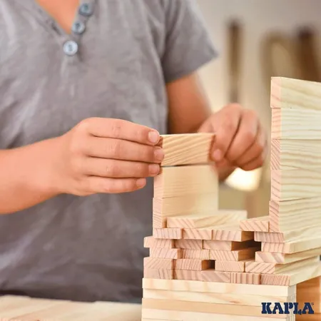 KAPLA® 280er KASTEN : 280 Plättchen + 1 Buch grün