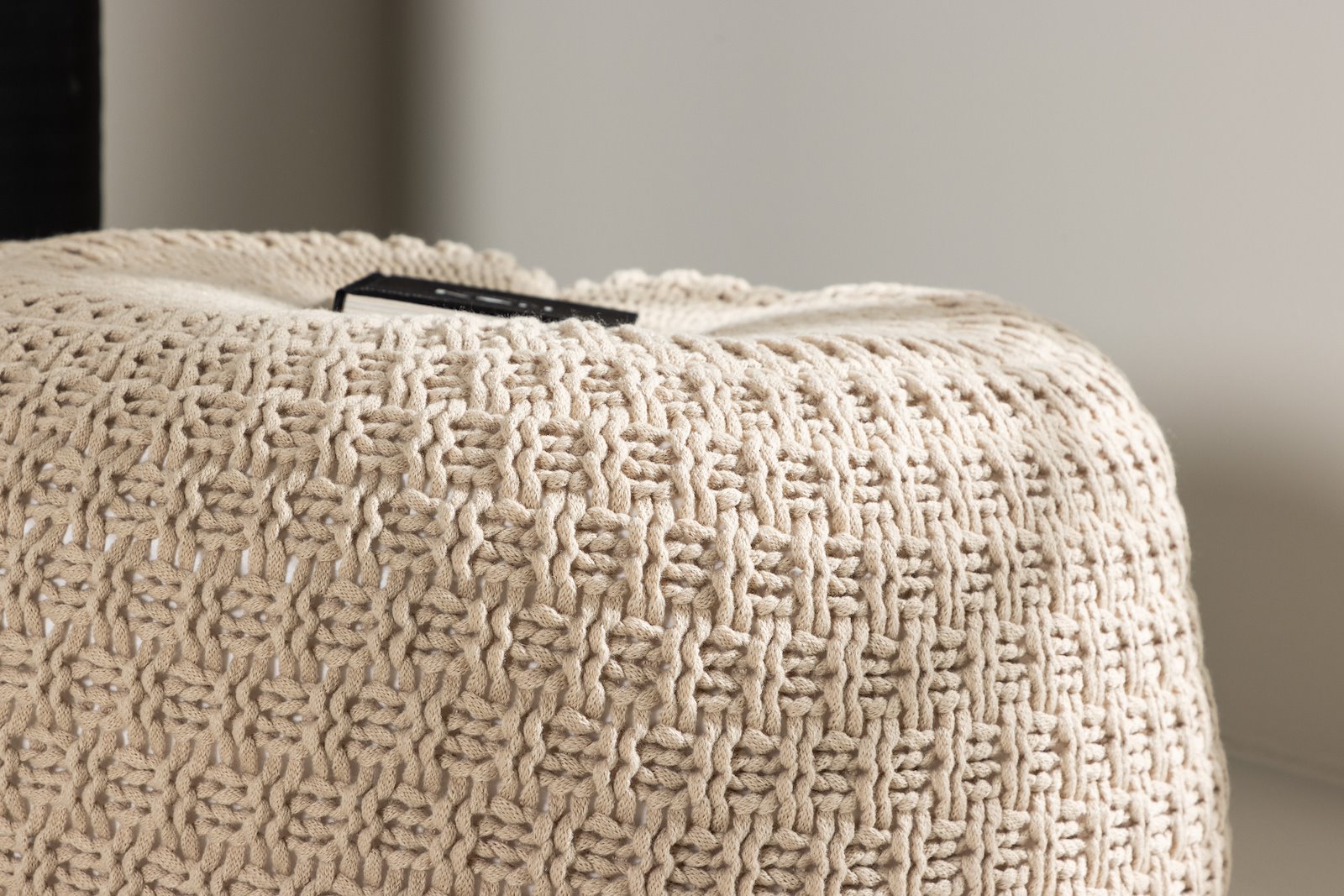 Sam puff Beige, ø60