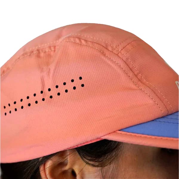 Casquette trail RAIDLIGHT 5 PANELS SALMON