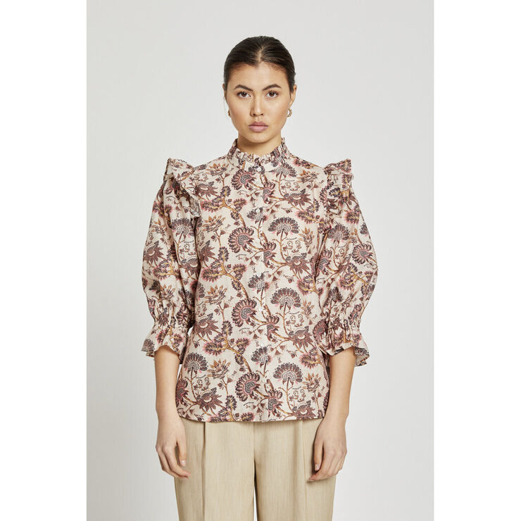 Bruuns Bazaar ZeodaryBBCaro shirt Vintage flower pr