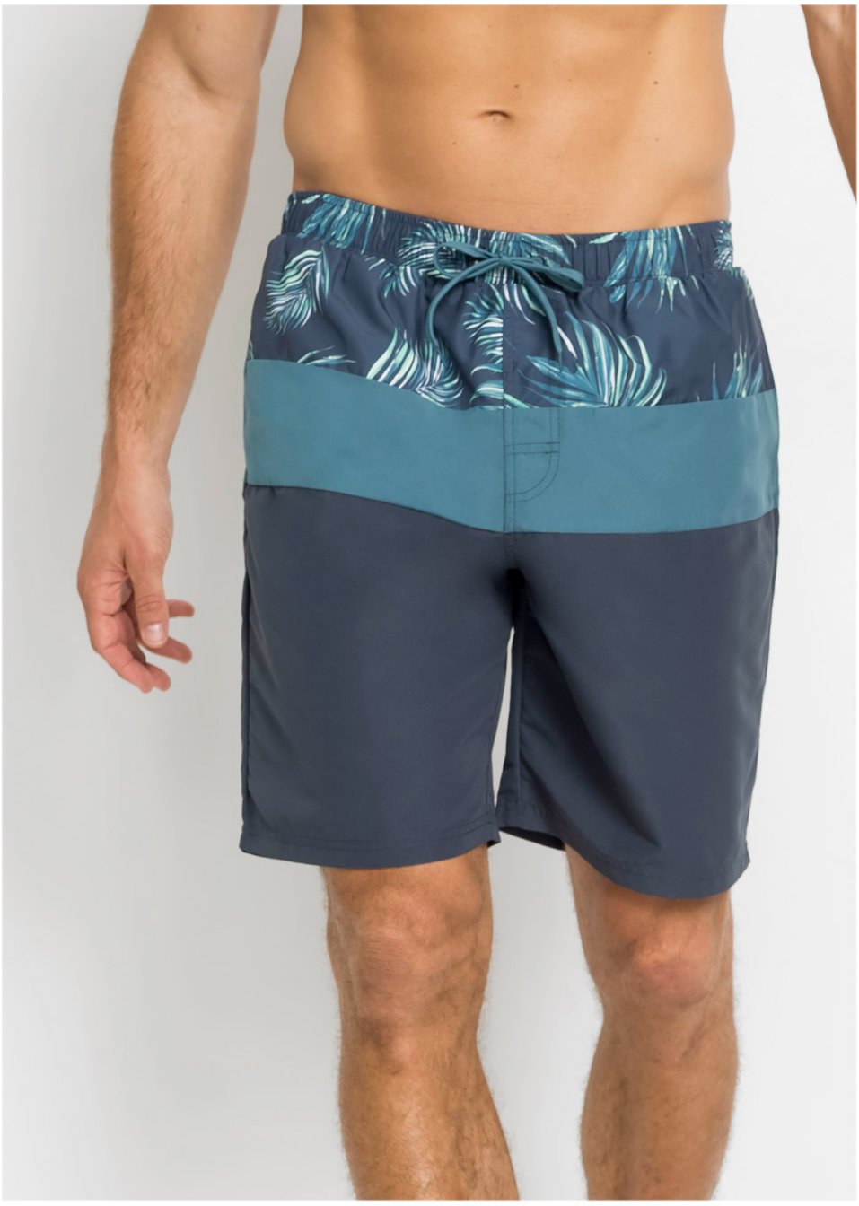 Short de bain homme en polyester recyclé