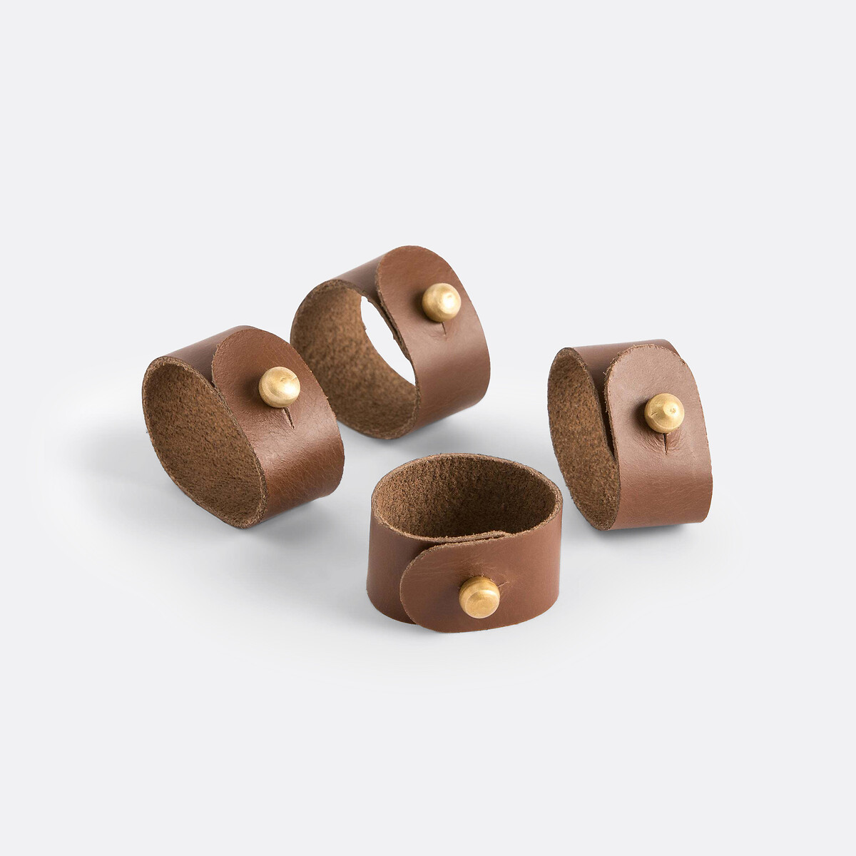 LA REDOUTE INTERIEURS<br>Conjunto de 4 argolas para guardanapo, Skorza
