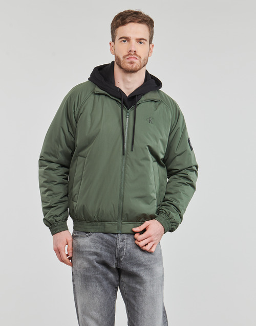 Calvin Klein Jeans - PADDED HARRINGTON - Vert