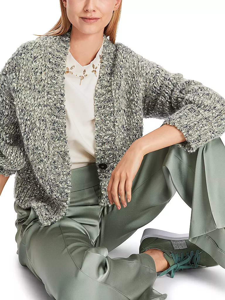 MARC CAIN Cardigan grün