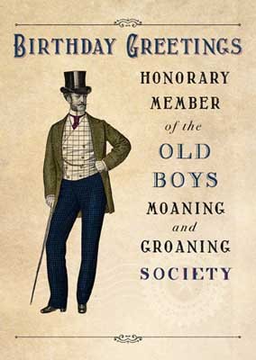Moaning & Groaning Society Card