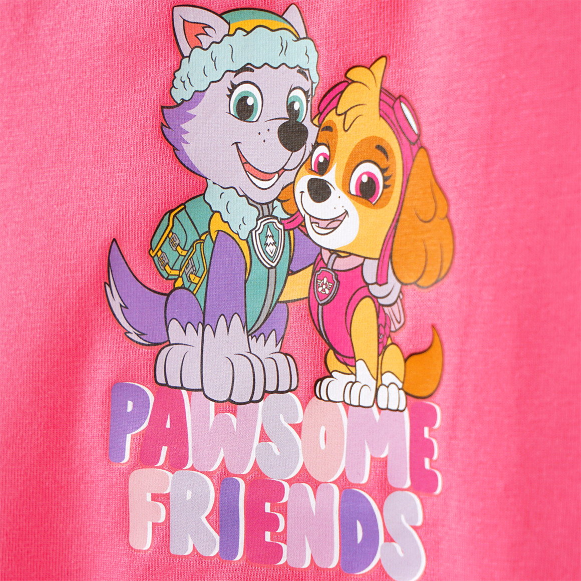 Topolino 2 PAW Patrol Unterhemden mit Bio-Baumwolle pink / rosa