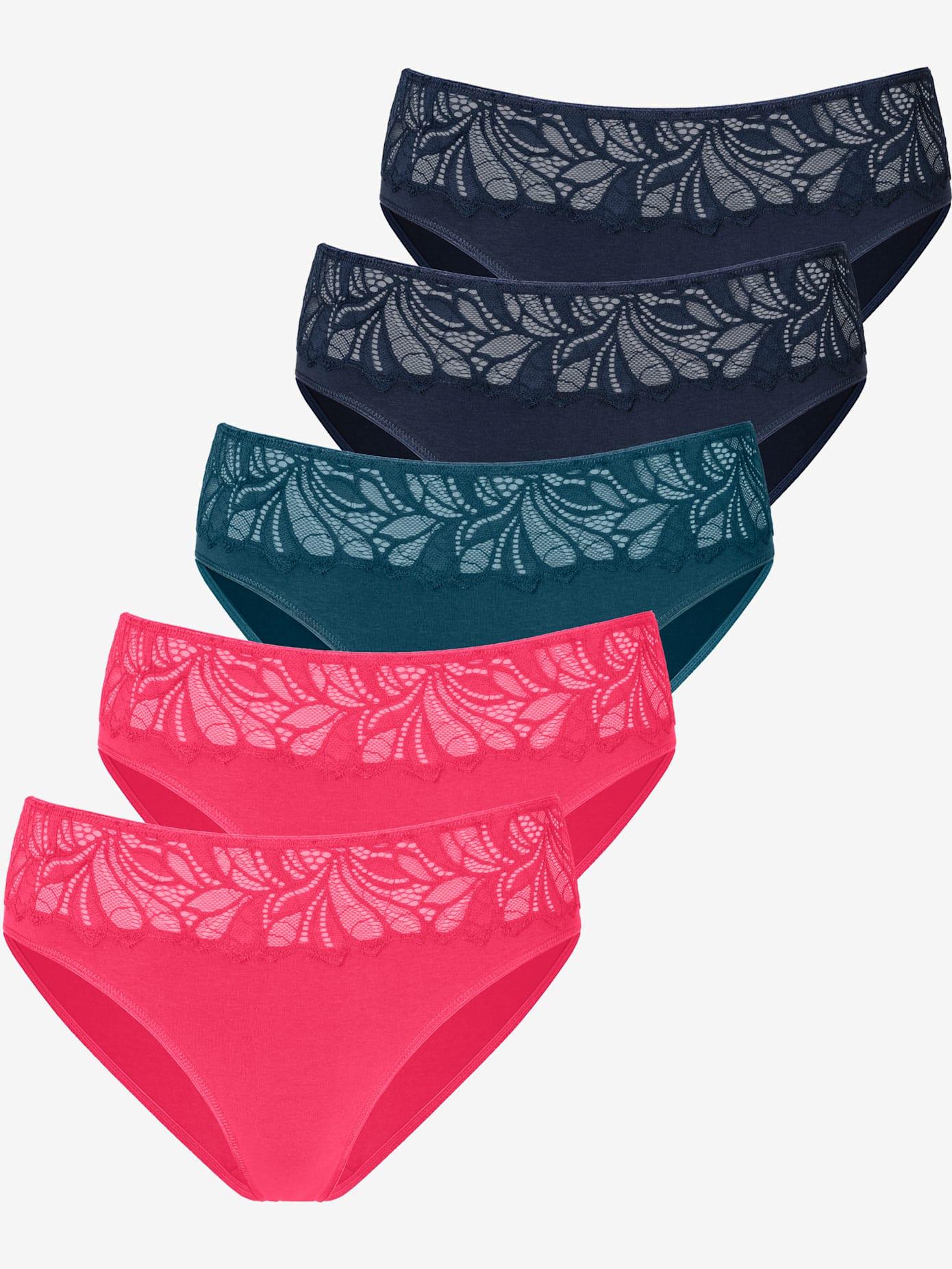 Slips jazz lot de 5 panties vivance