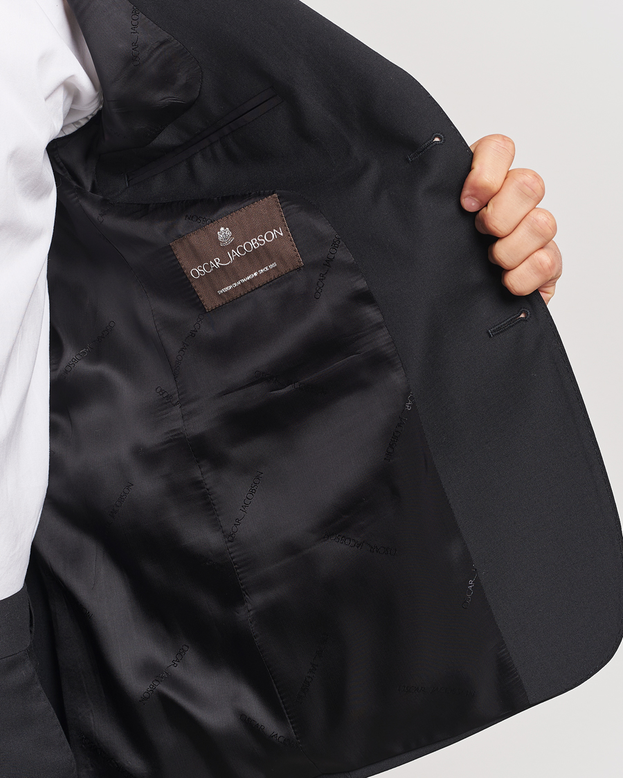 Oscar Jacobson Edmund Blazer Black