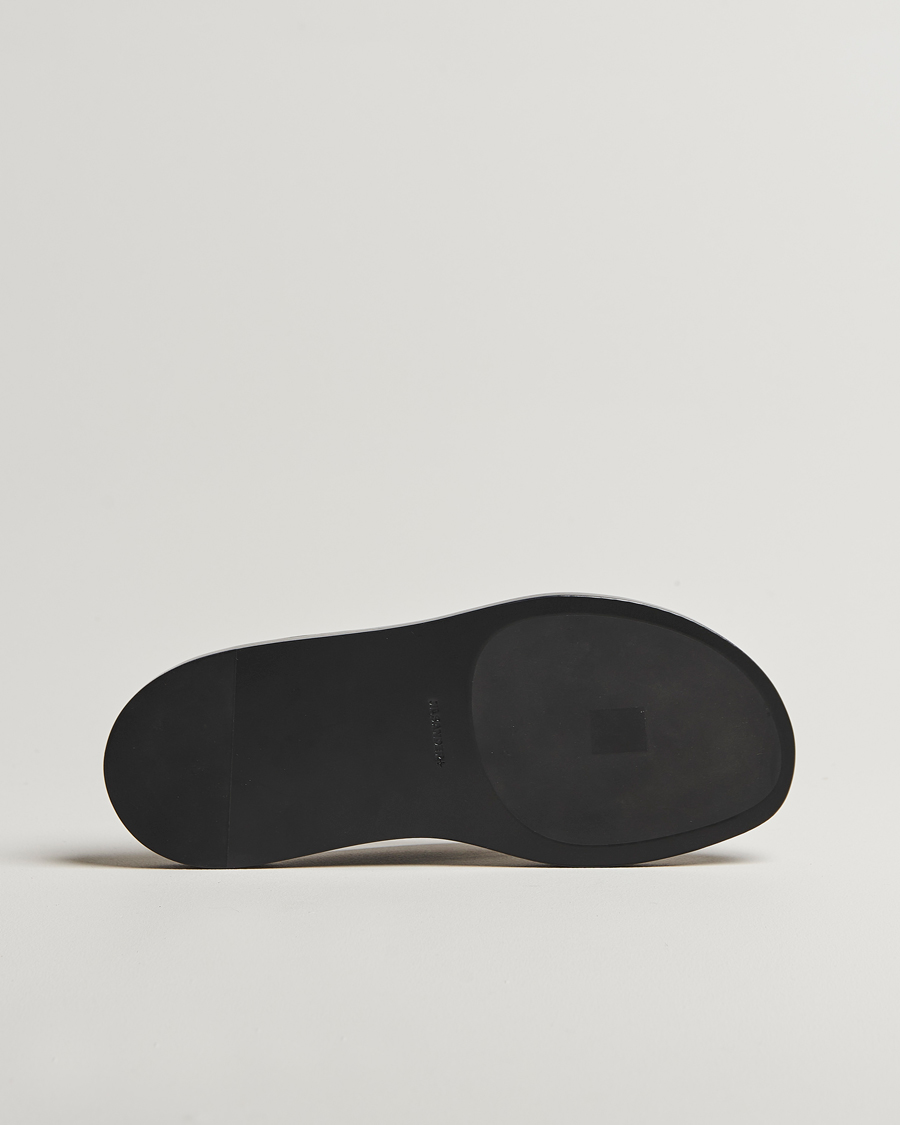 Jil Sander Leather Sandals Black