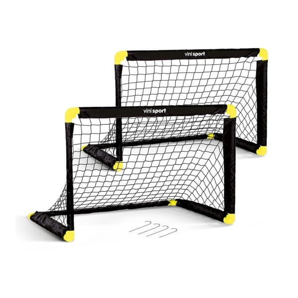 Vini Sport 2 x sammenleggbart fotballmål (24406)