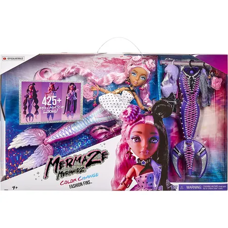 MGA Entertainment Mermaze Mermaidz Fashion Fins Doll