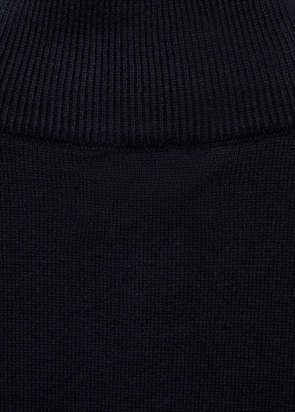 gebreide trui donkerblauw