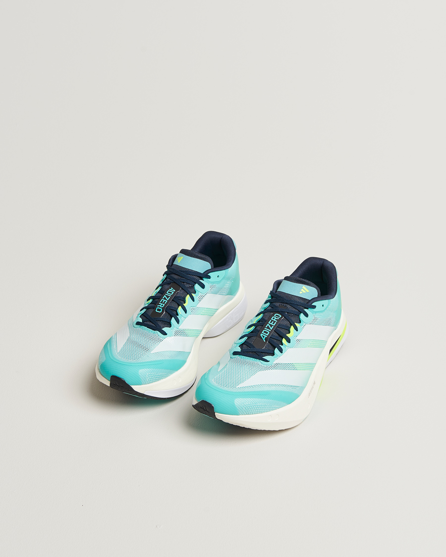 adidas Performance Adizero Boston 13 Running Sneaker Green/White