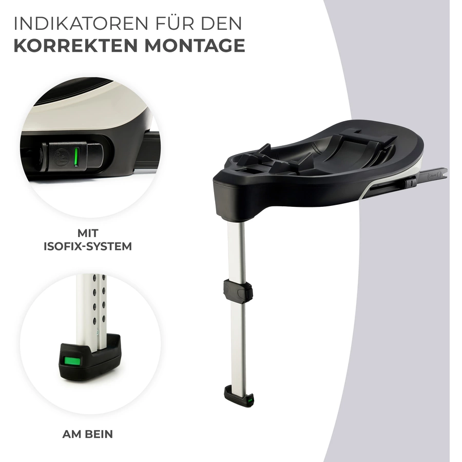 Kinderkraft Basisstation Care FX schwarz