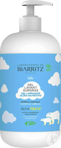 Alga Maris Bébé Gel Lavant Surgras Corps Et Cheveux Flacon-Pompe 500ml