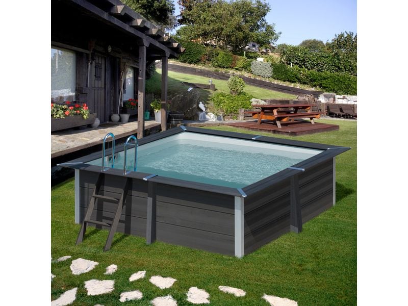 Gre Pool KIT Avantgarde, 326 x 326 x 96 cm Viereckbecken