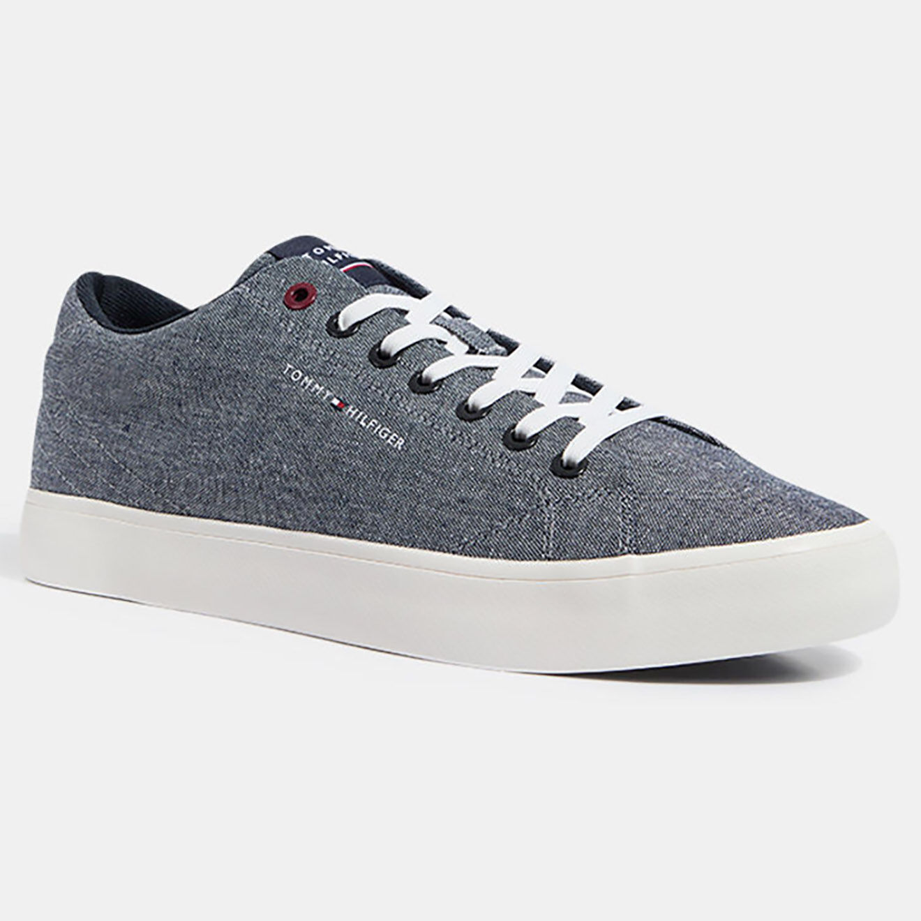Tommy Hilfiger Baskets en denim Vulc Core low chambray bleu