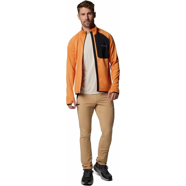 Columbia M Triple Canyon Grid Fleece FZ II Koi/Black