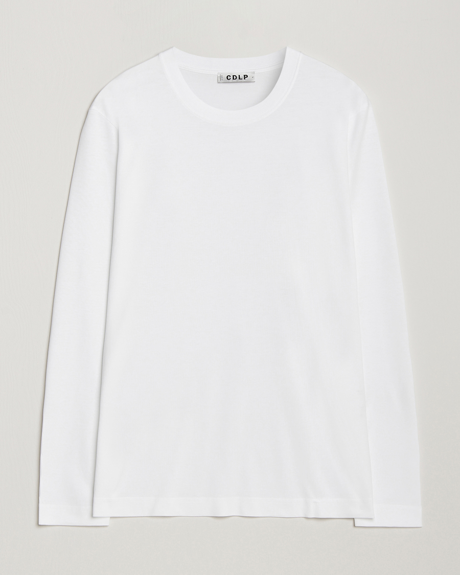CDLP Midweight Long Sleeve T-Shirt White