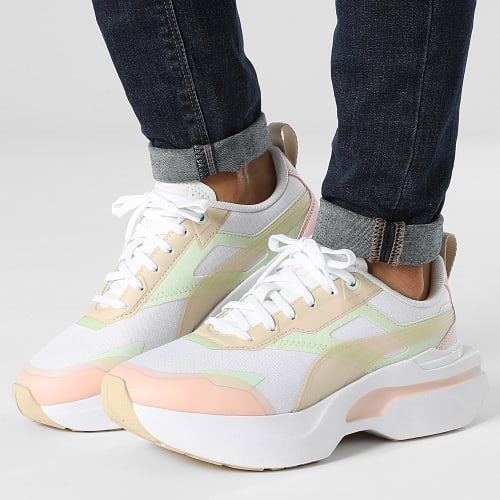 Baskets Femme Kosmo Rider Soft 389881 Puma White Rose Dust