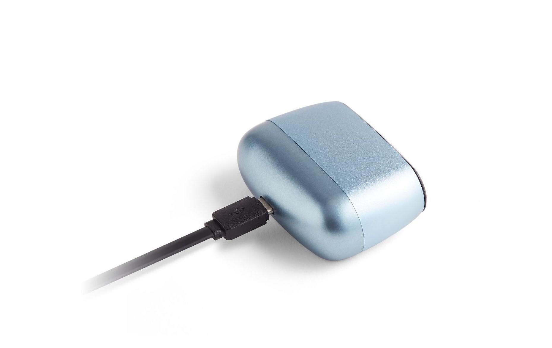 Digitalwecker Minut Hellblau mattLCD-Wecker