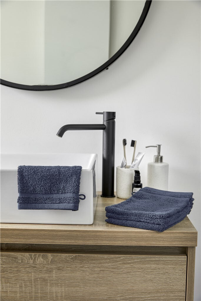 Byrklund - Washand Bath Basics (PP) - 4x 16x21 - Blauw