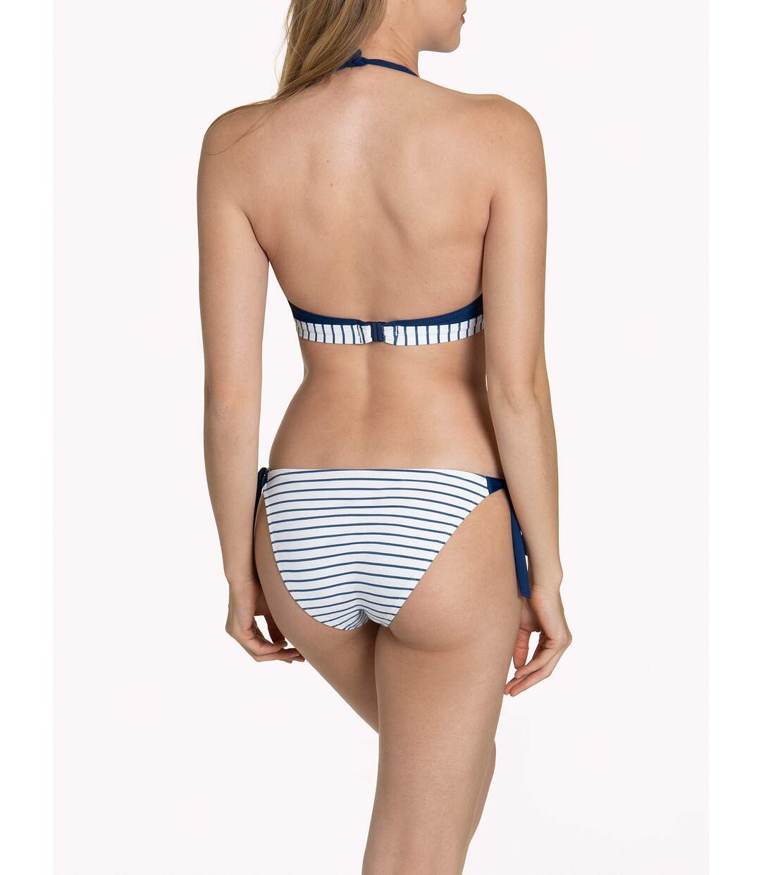 Bas maillot slip bain à nouettes Puerto Rico Lisca