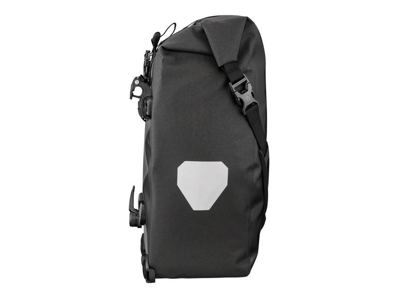 Ortlieb Fahrradtasche Back-Roller Free, Schwarz Hinterradtasche im Doppelpack