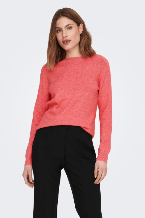 Only roze dames trui