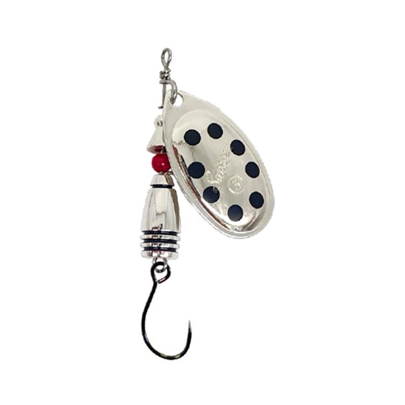 Cuiller Tournante Suissex Divine Nk Argent Points Noir