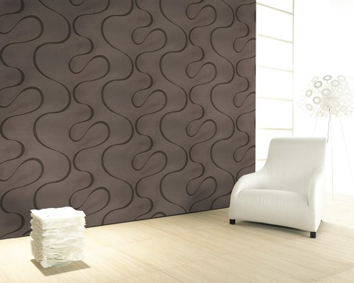 Vliesbehang 53337 Colani VISIONS abstract bruin
