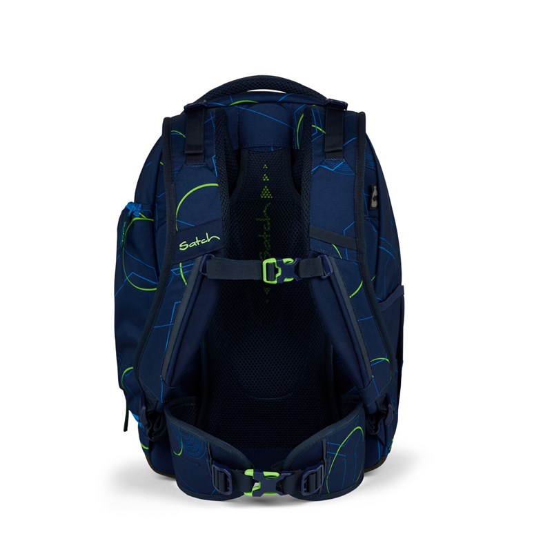 Satch<br>Skoletaske Match Blue Tech