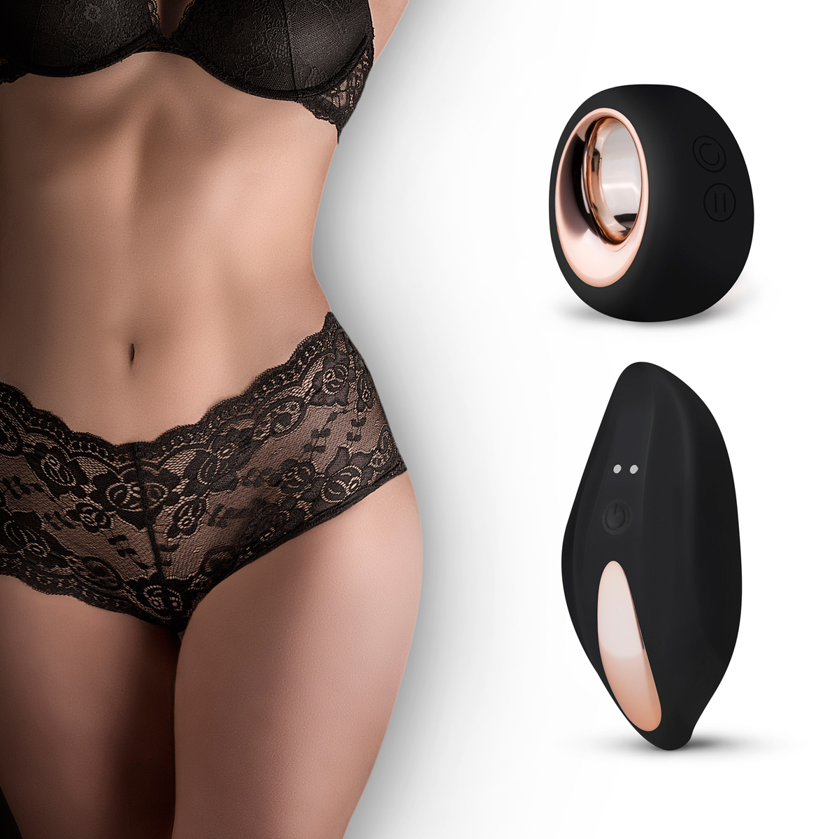 Slip BoyShort vibrierend mit Fernbedienung