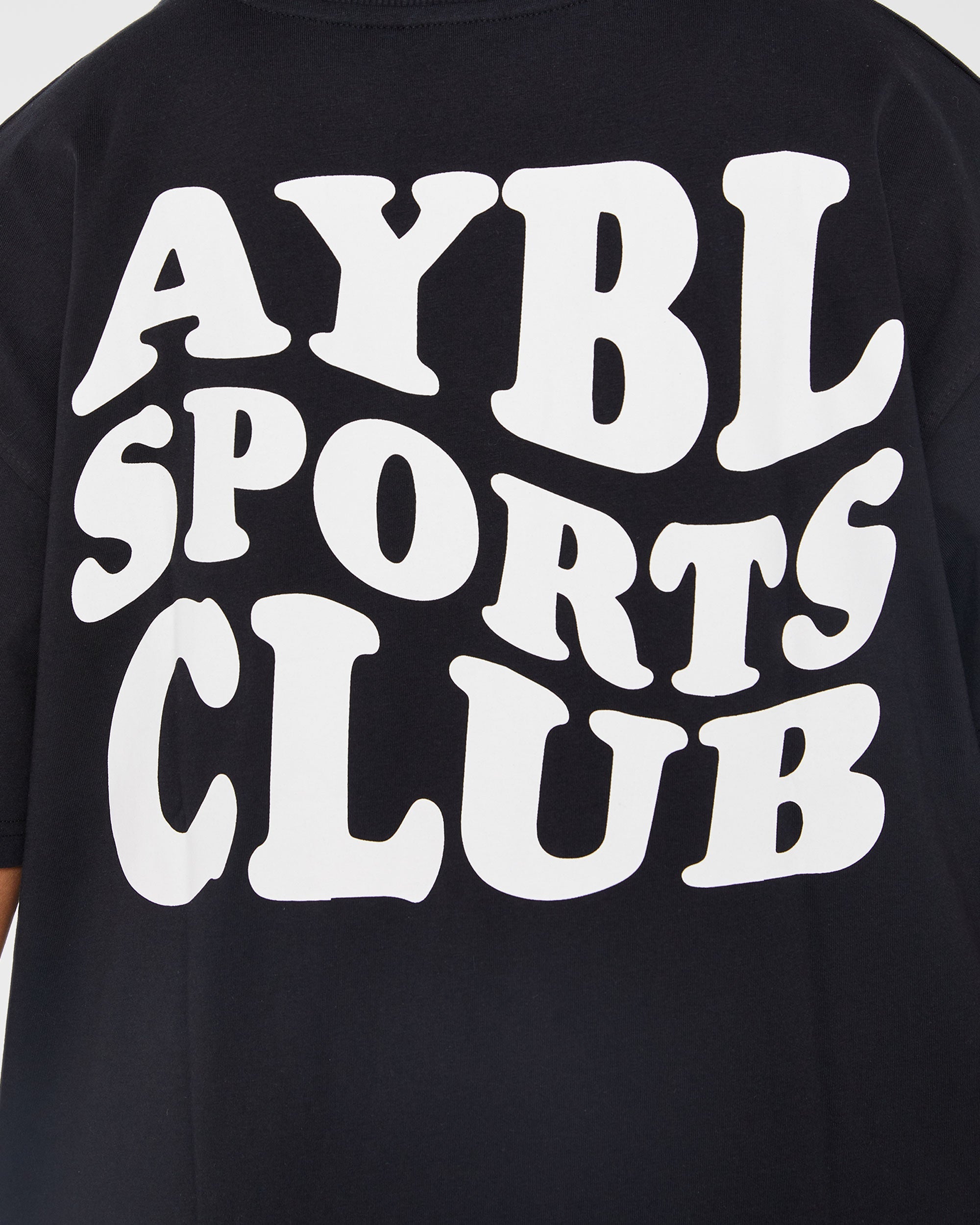 Sports Club Wavy Oversized T Shirt