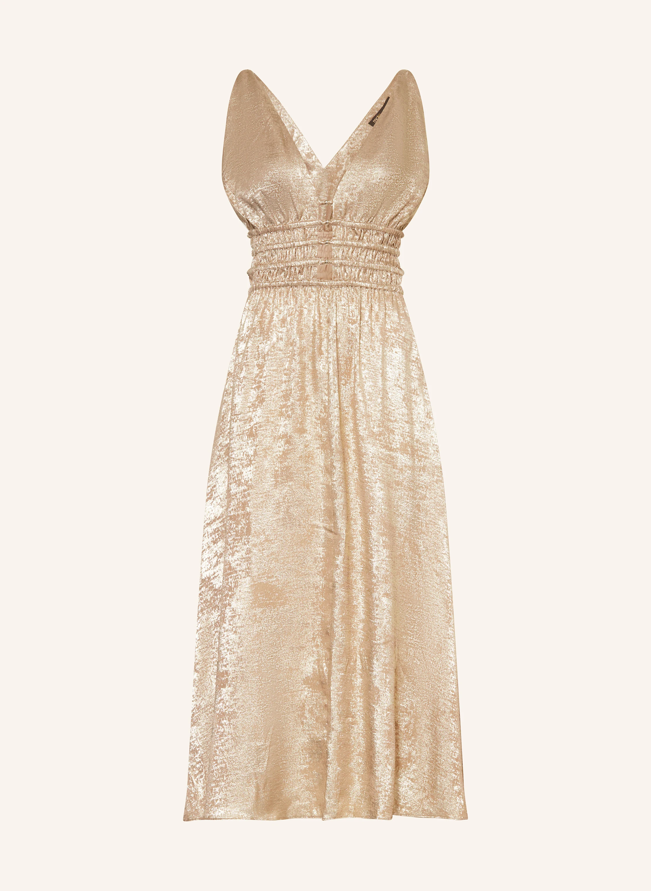 maje Brokatkleid mit Glitzergarn
