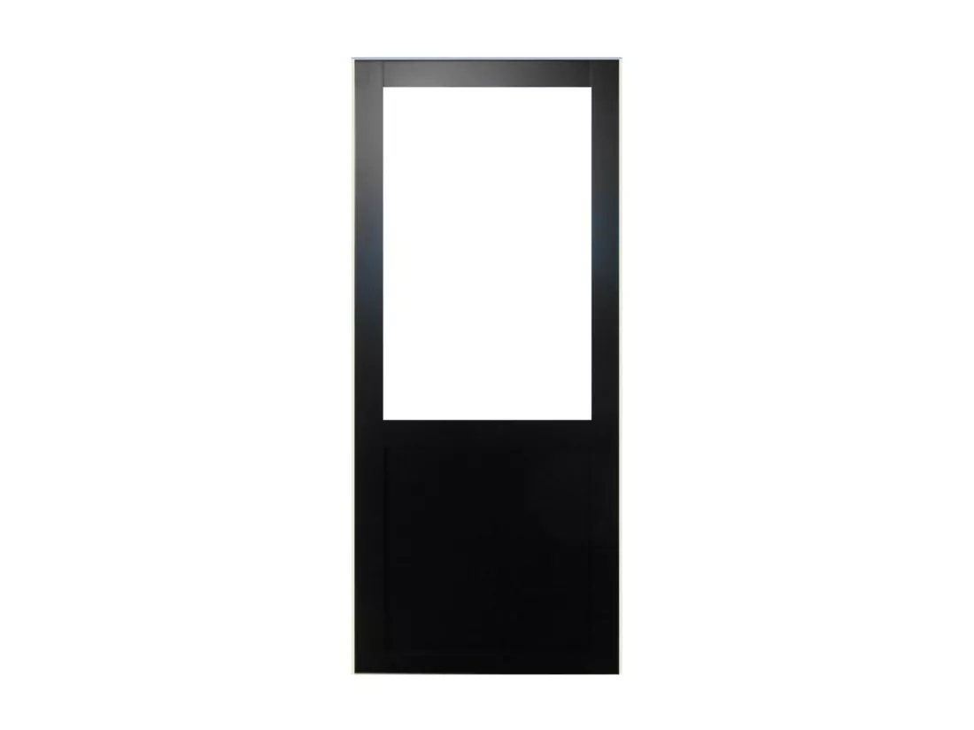 Porte Coulissante Atelier Noir H204 X L93 Sans Meneau Gd Menuiseries