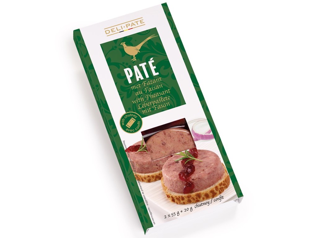 PATÊ DE FAISÃO GRAND MÈRE COM CHUTNEY 2X55 G