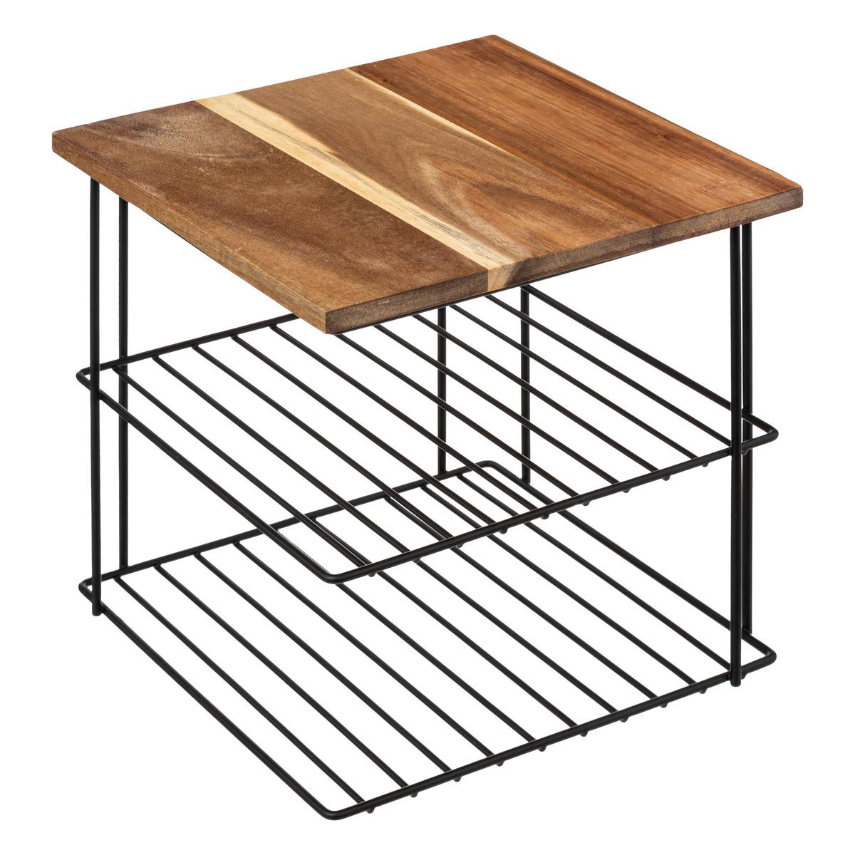 ETAGERE D ANGLE 2 NIVEAUX